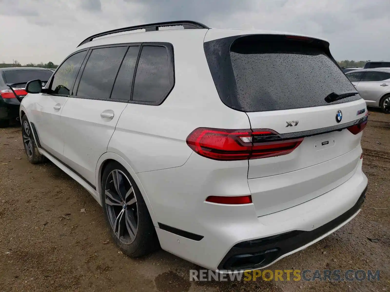 3 Фотография поврежденного автомобиля 5UXCX6C02L9C24704 BMW X7 2020