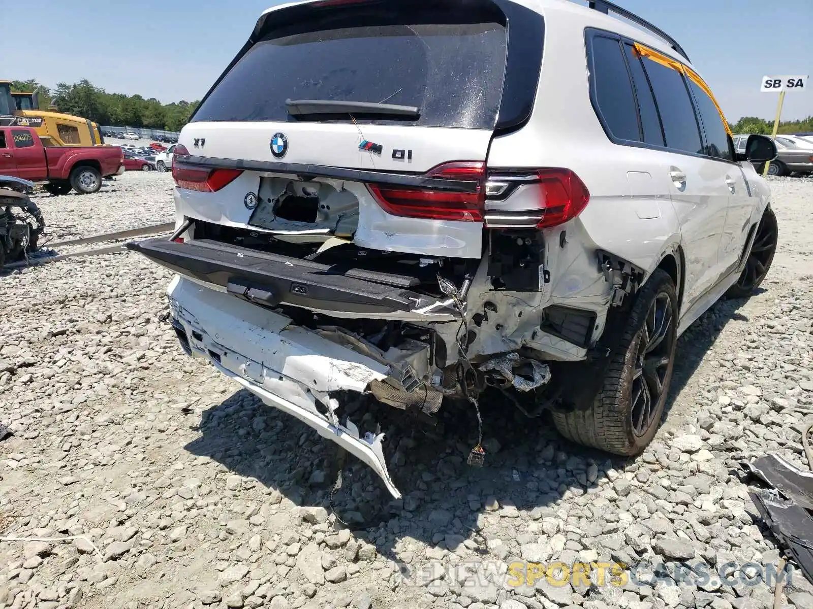 9 Photograph of a damaged car 5UXCX6C03L9C78190 BMW X7 2020