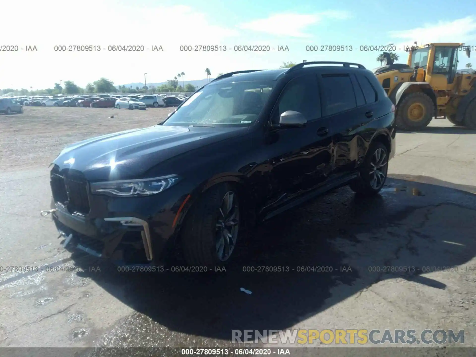 2 Photograph of a damaged car 5UXCX6C06L9C49878 BMW X7 2020