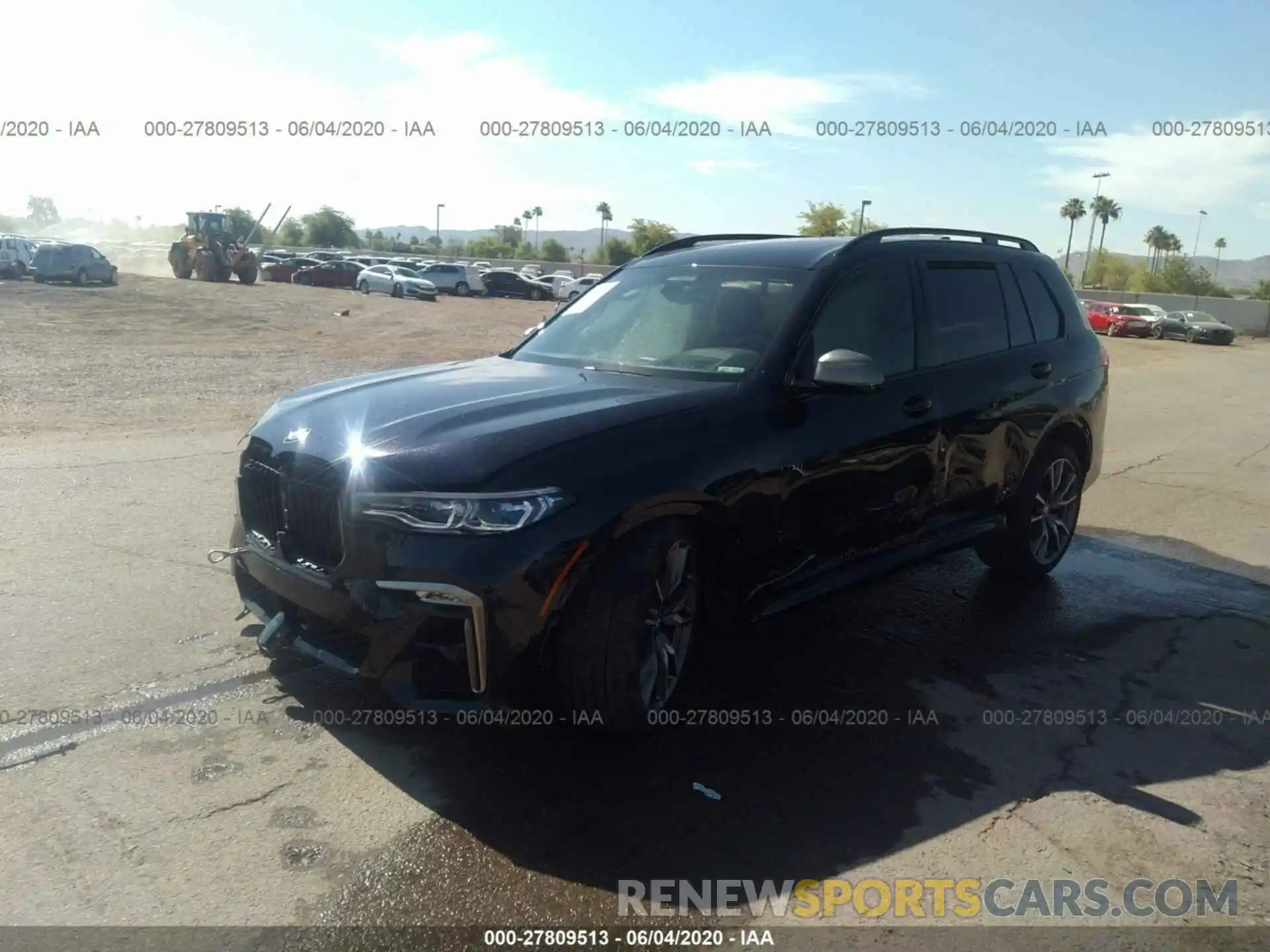 6 Photograph of a damaged car 5UXCX6C06L9C49878 BMW X7 2020