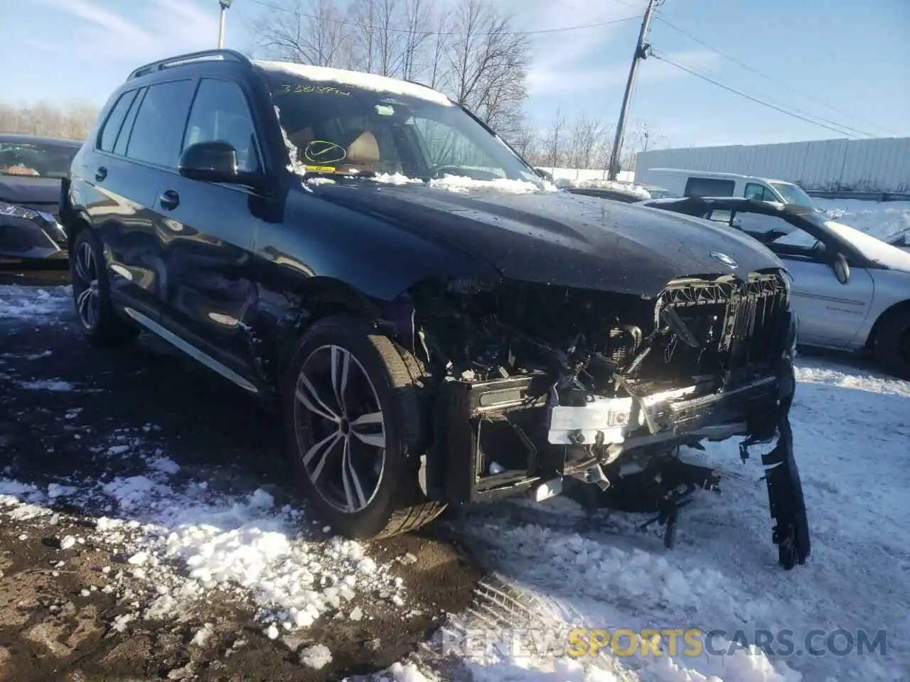 1 Photograph of a damaged car 5UXCX6C07L9C24939 BMW X7 2020