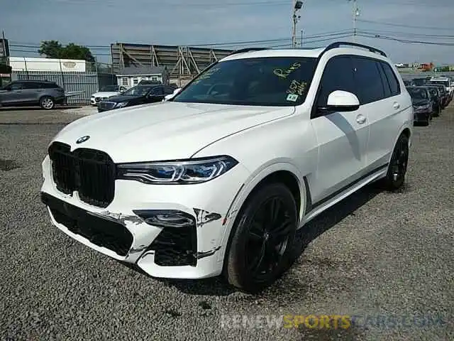 2 Photograph of a damaged car 5UXCX6C08L9D08283 BMW X7 2020