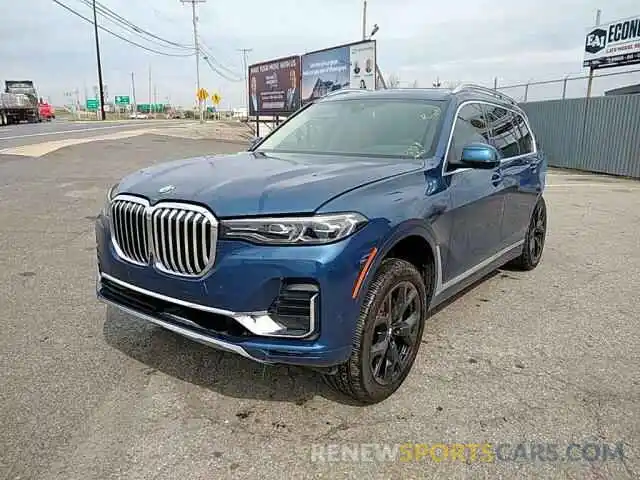 2 Photograph of a damaged car 5UXCW2C00M9E24025 BMW X7 2021