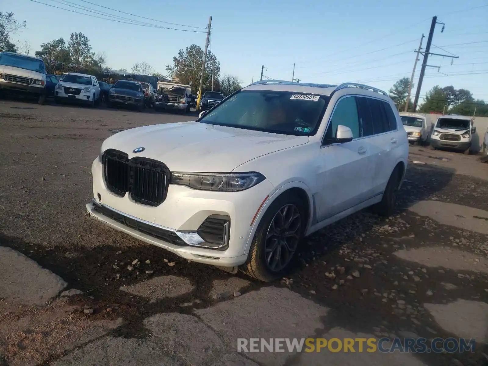 2 Photograph of a damaged car 5UXCW2C00M9E35557 BMW X7 2021