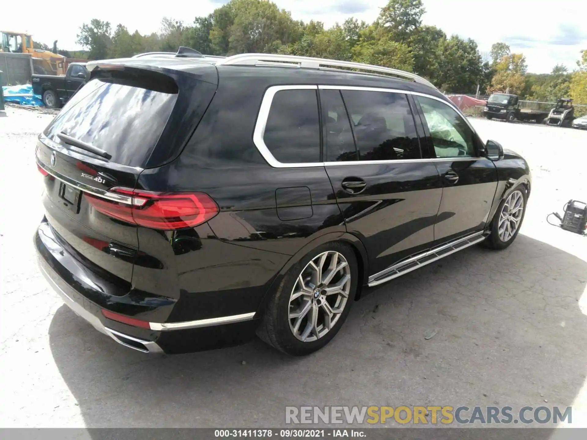 4 Фотография поврежденного автомобиля 5UXCW2C00M9E88419 BMW X7 2021