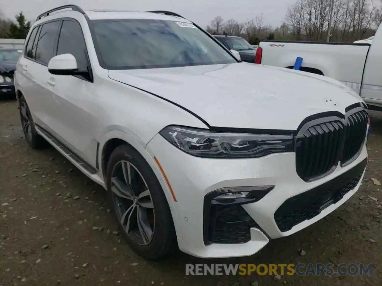 1 Photograph of a damaged car 5UXCW2C00M9F85376 BMW X7 2021