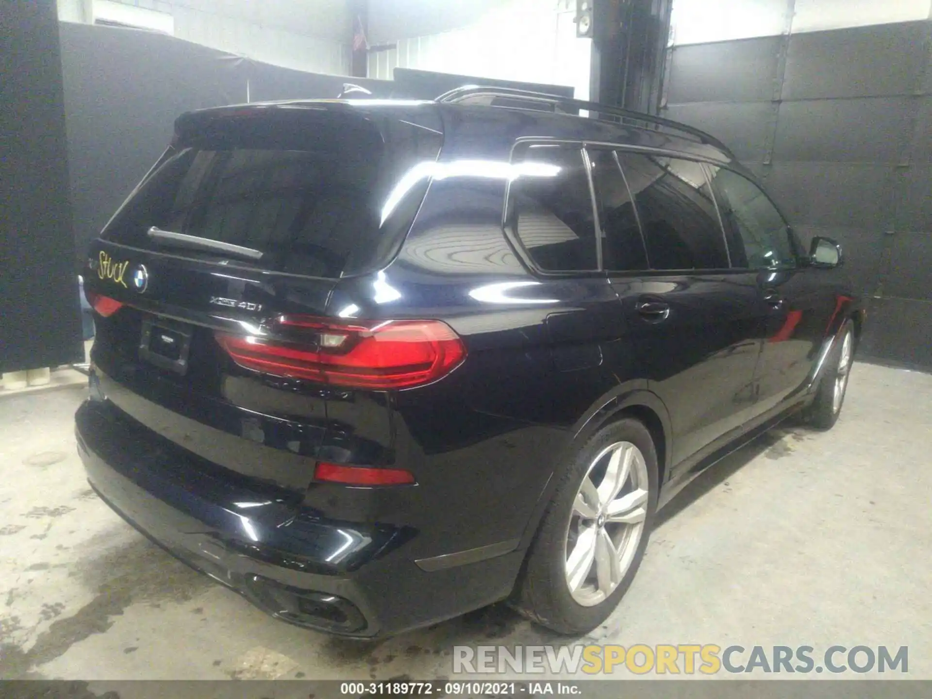 4 Фотография поврежденного автомобиля 5UXCW2C00M9H15401 BMW X7 2021