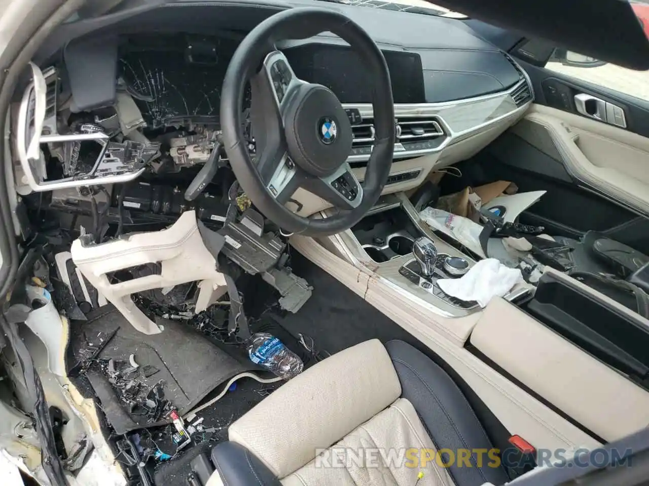 8 Фотография поврежденного автомобиля 5UXCW2C01M9E21621 BMW X7 2021