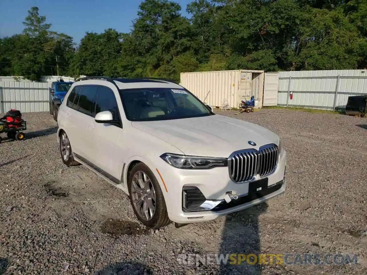 1 Фотография поврежденного автомобиля 5UXCW2C01M9E46552 BMW X7 2021