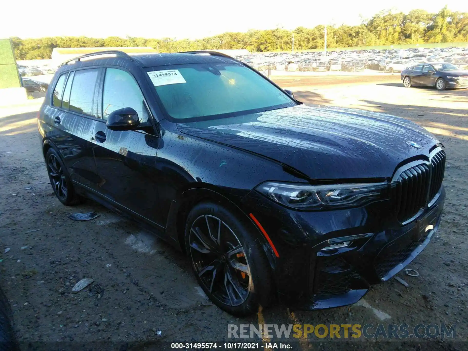 1 Photograph of a damaged car 5UXCW2C01M9E96836 BMW X7 2021