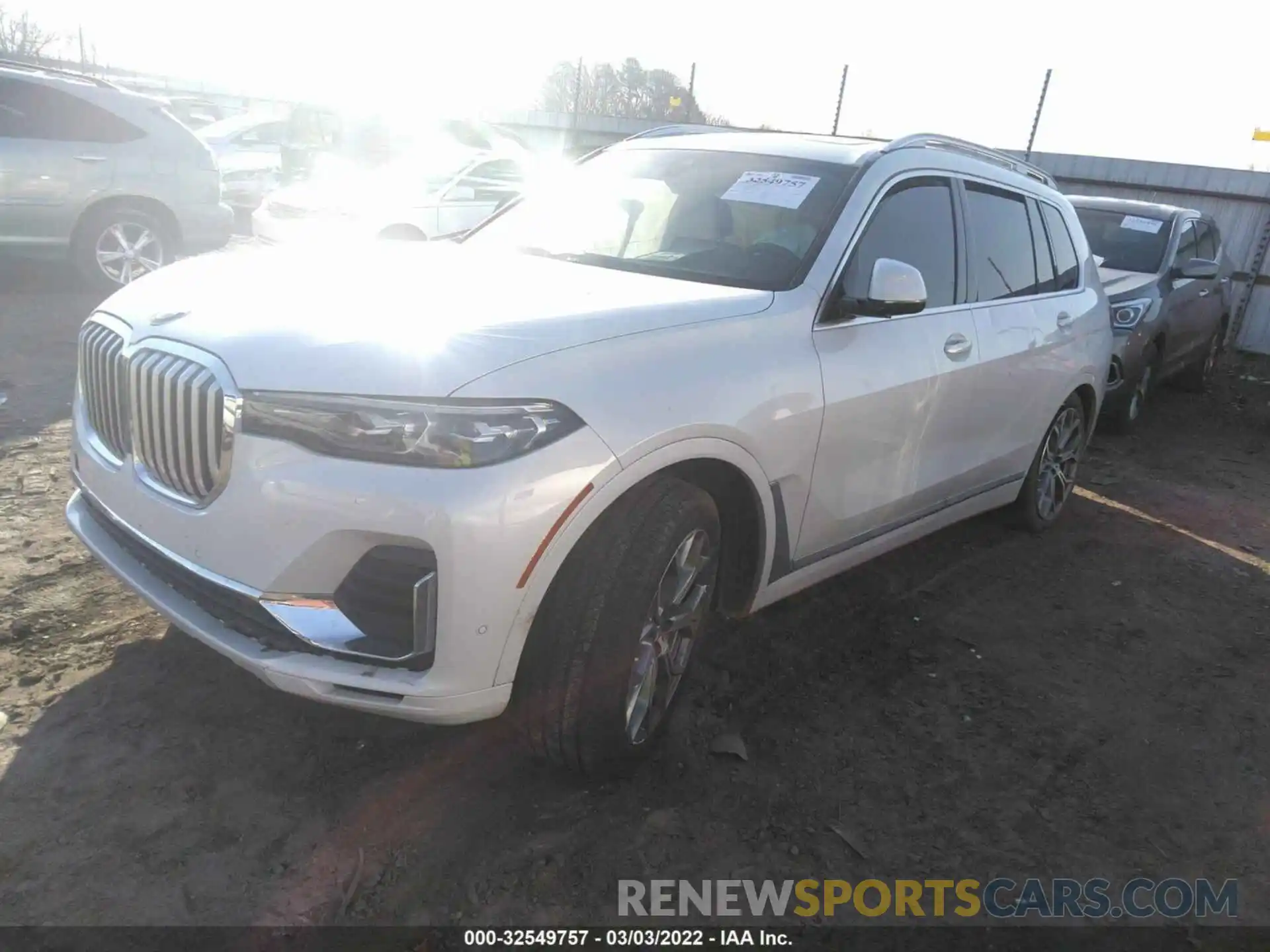 2 Фотография поврежденного автомобиля 5UXCW2C02M9F51875 BMW X7 2021