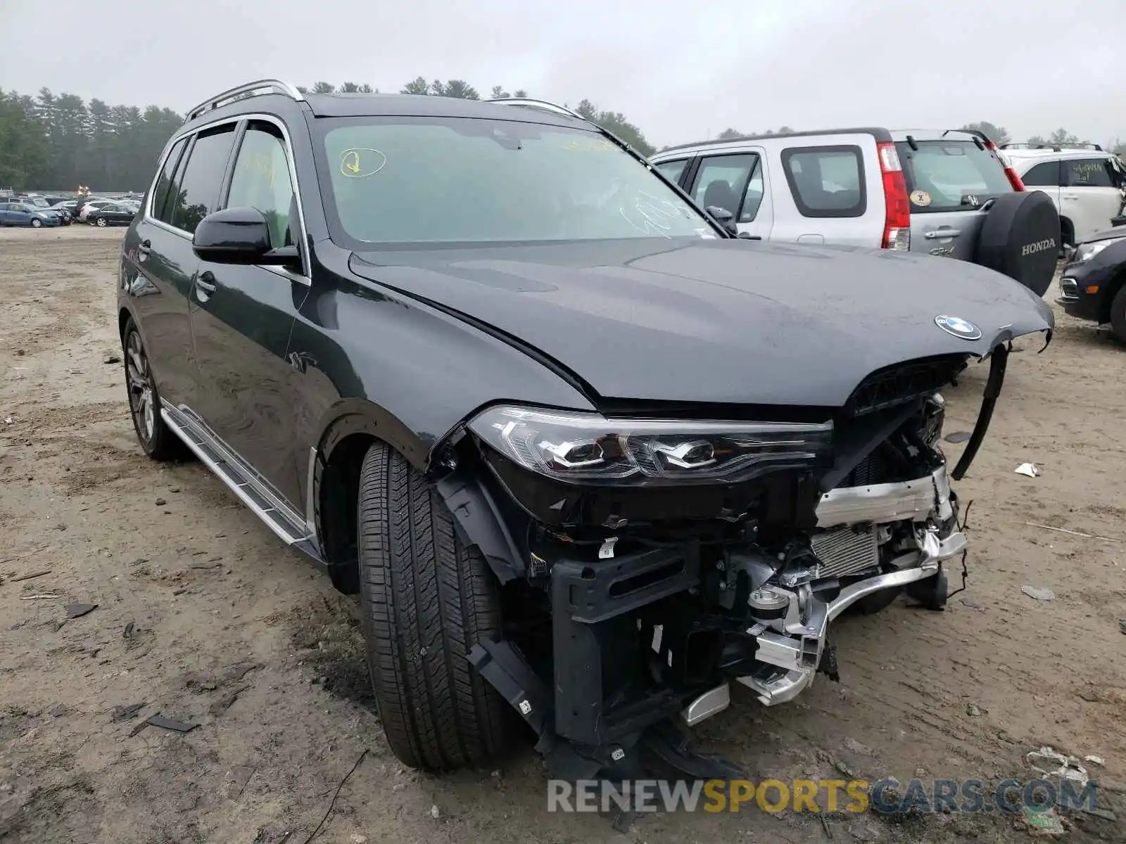 1 Photograph of a damaged car 5UXCW2C02M9F71463 BMW X7 2021