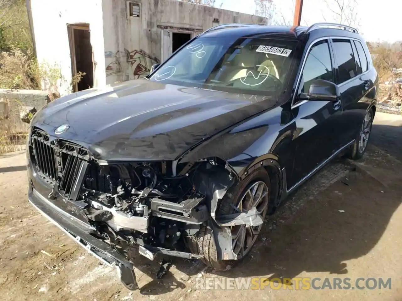 2 Photograph of a damaged car 5UXCW2C02M9G77749 BMW X7 2021