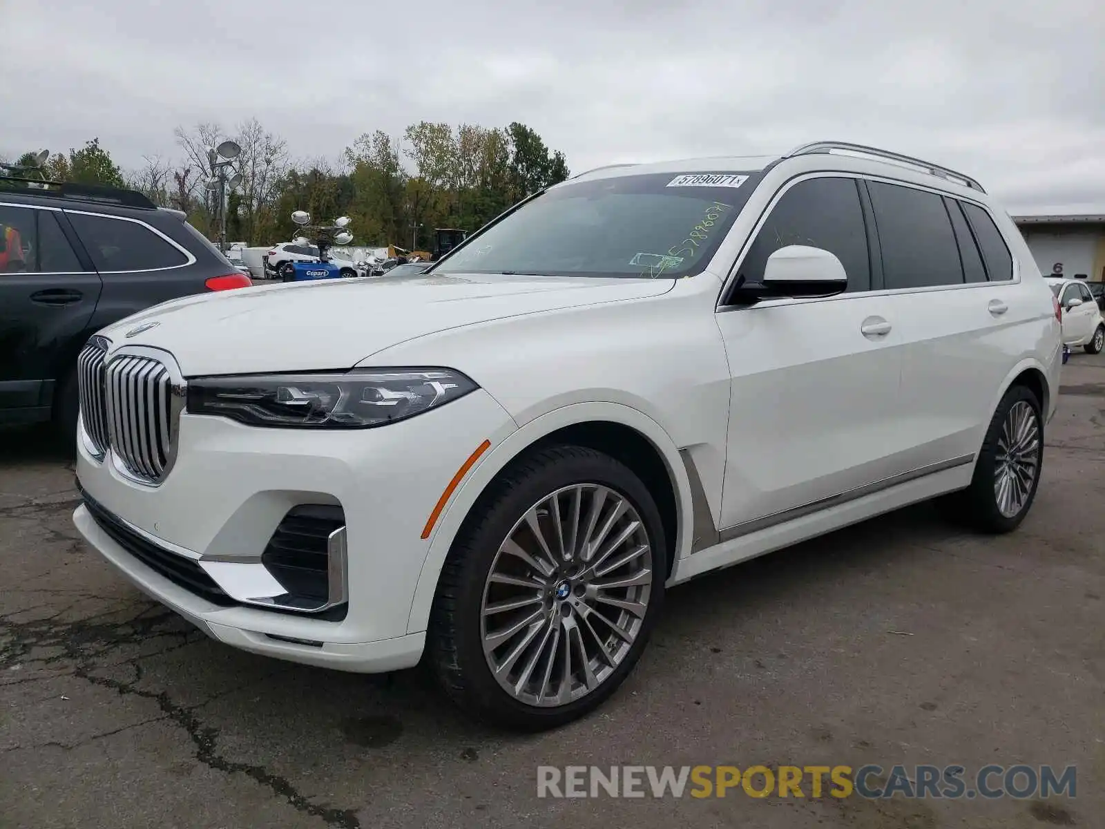 2 Фотография поврежденного автомобиля 5UXCW2C02M9H15397 BMW X7 2021