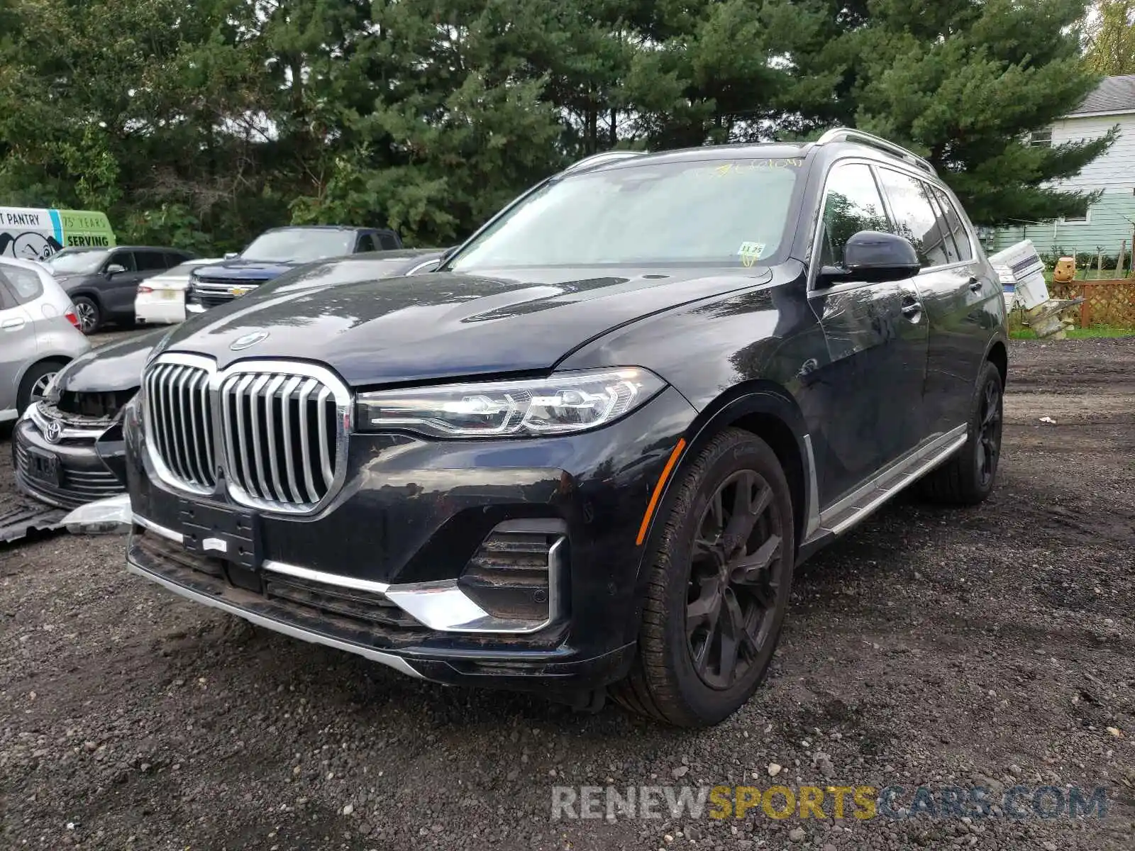 2 Фотография поврежденного автомобиля 5UXCW2C03M9E95333 BMW X7 2021