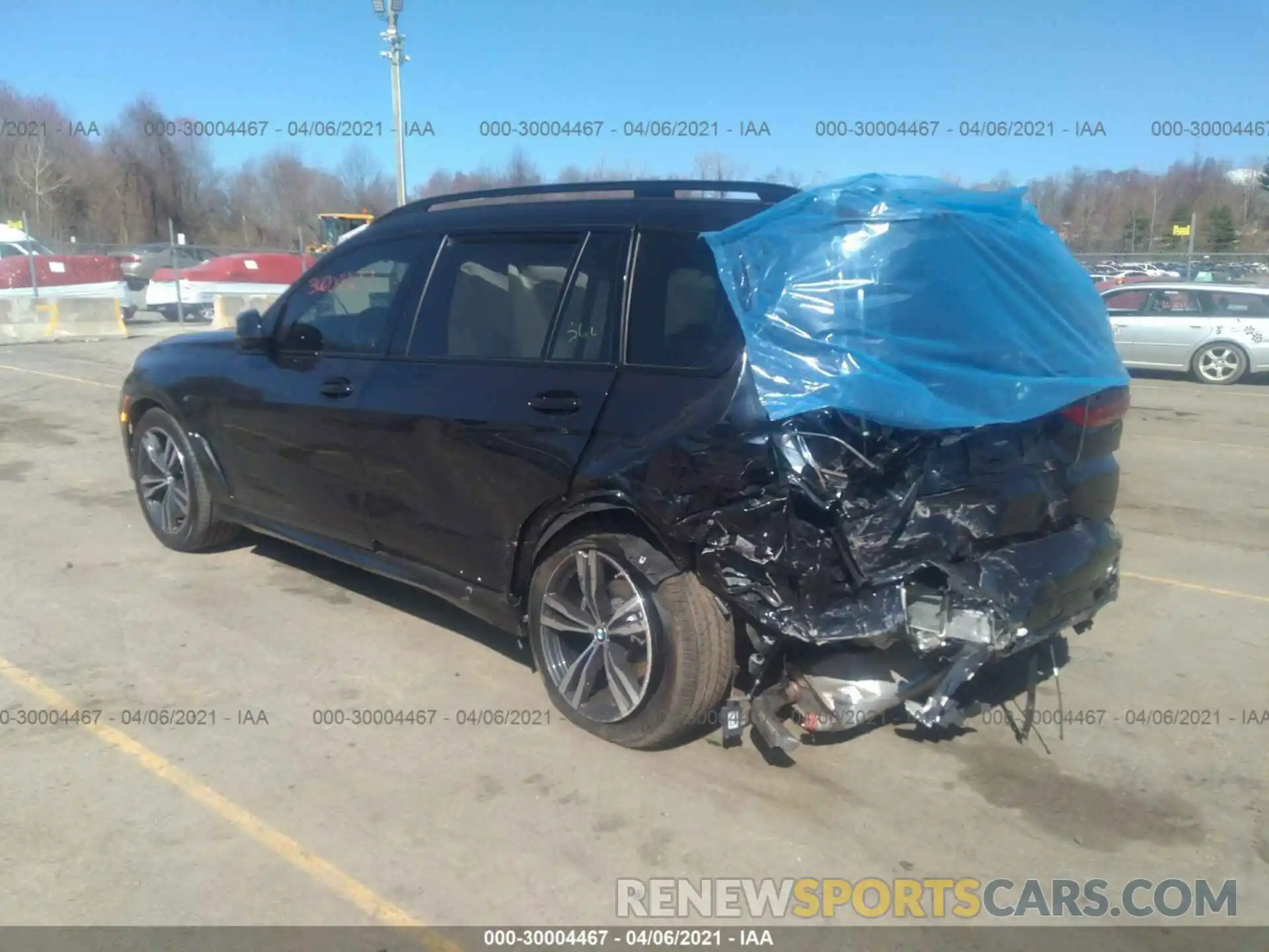 3 Фотография поврежденного автомобиля 5UXCW2C03M9F09764 BMW X7 2021