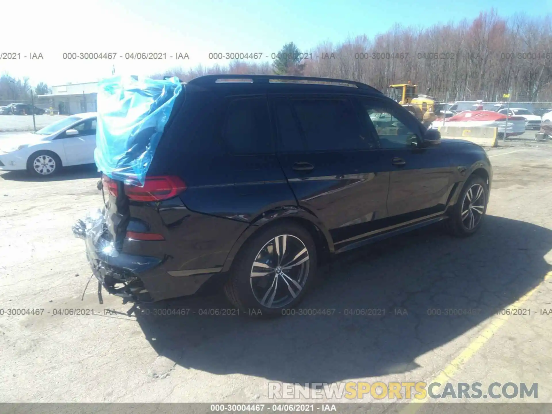 4 Фотография поврежденного автомобиля 5UXCW2C03M9F09764 BMW X7 2021