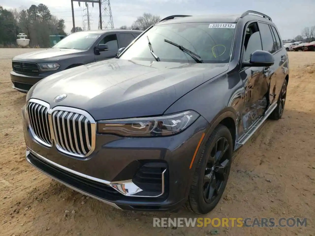 2 Photograph of a damaged car 5UXCW2C04M9E15490 BMW X7 2021