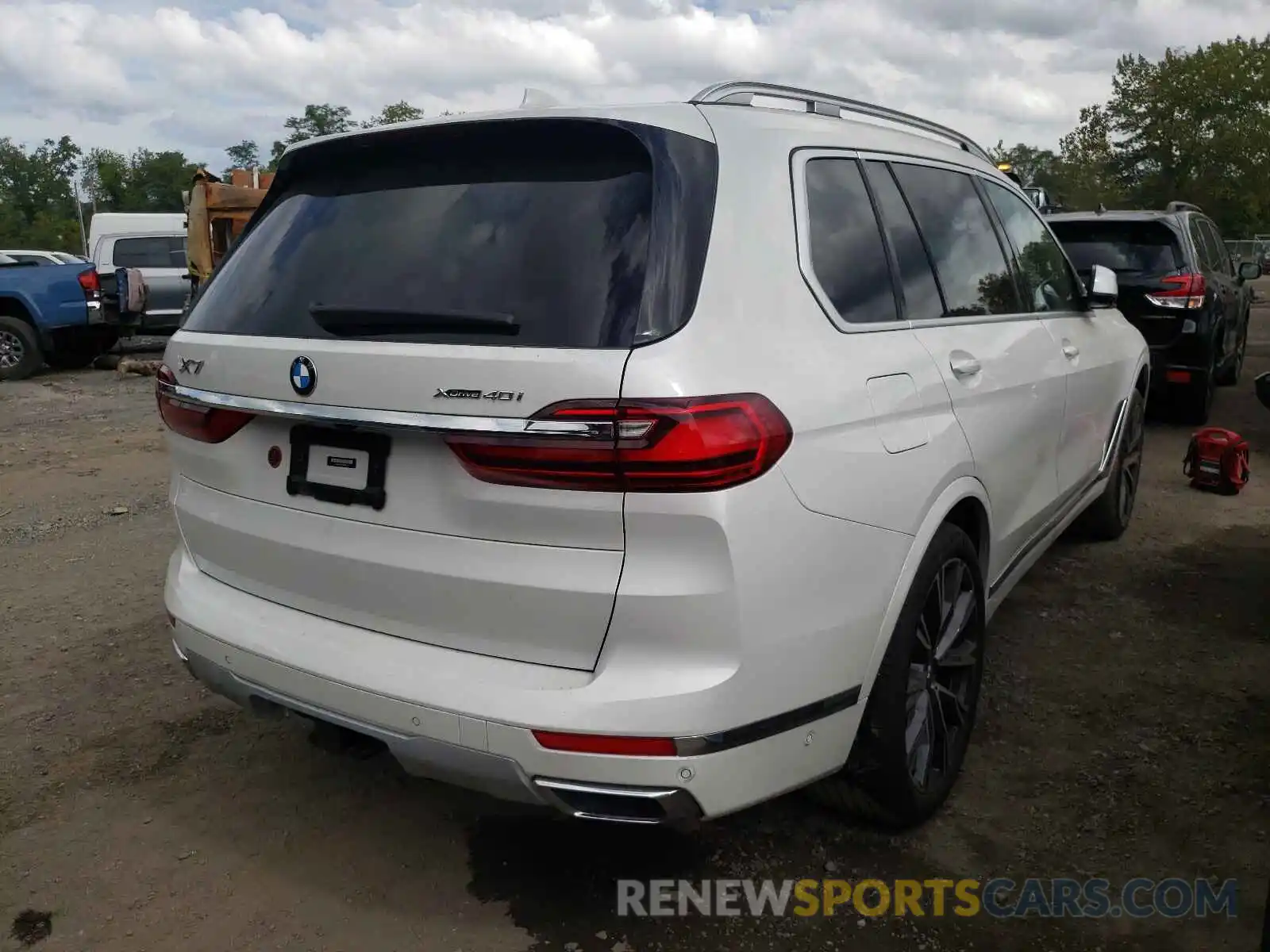 4 Фотография поврежденного автомобиля 5UXCW2C04M9G07461 BMW X7 2021