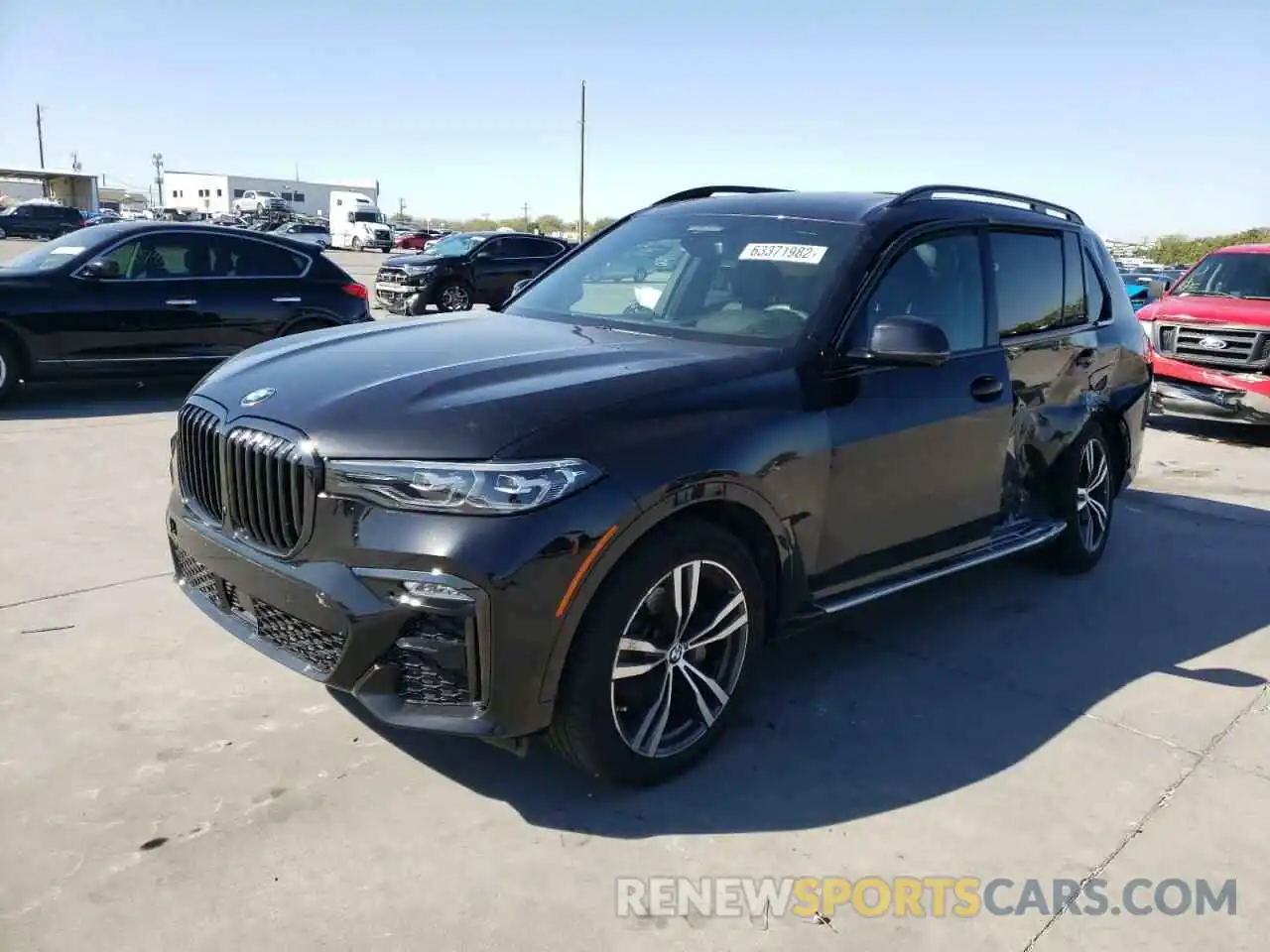 2 Фотография поврежденного автомобиля 5UXCW2C04M9G11137 BMW X7 2021