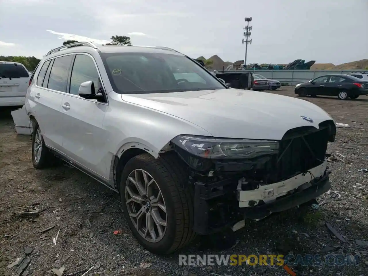 1 Фотография поврежденного автомобиля 5UXCW2C04M9G74173 BMW X7 2021