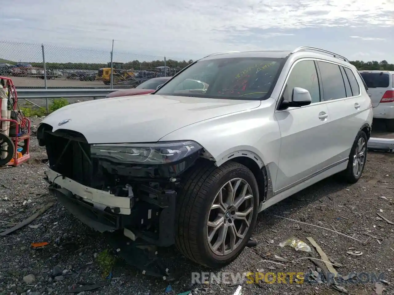 2 Фотография поврежденного автомобиля 5UXCW2C04M9G74173 BMW X7 2021