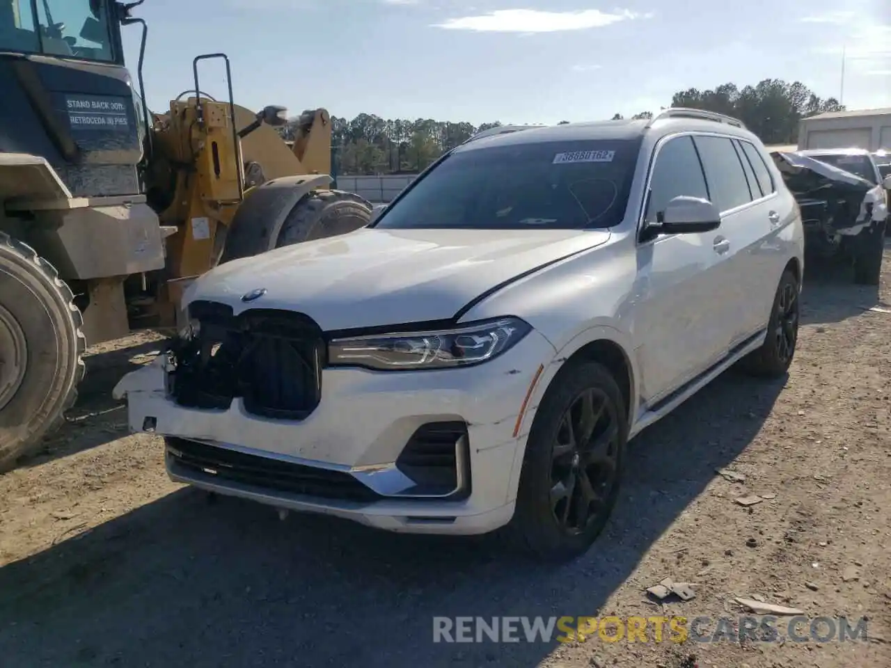 2 Photograph of a damaged car 5UXCW2C04M9G75632 BMW X7 2021