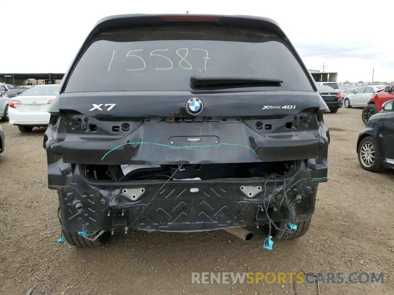 9 Фотография поврежденного автомобиля 5UXCW2C06M9D78197 BMW X7 2021