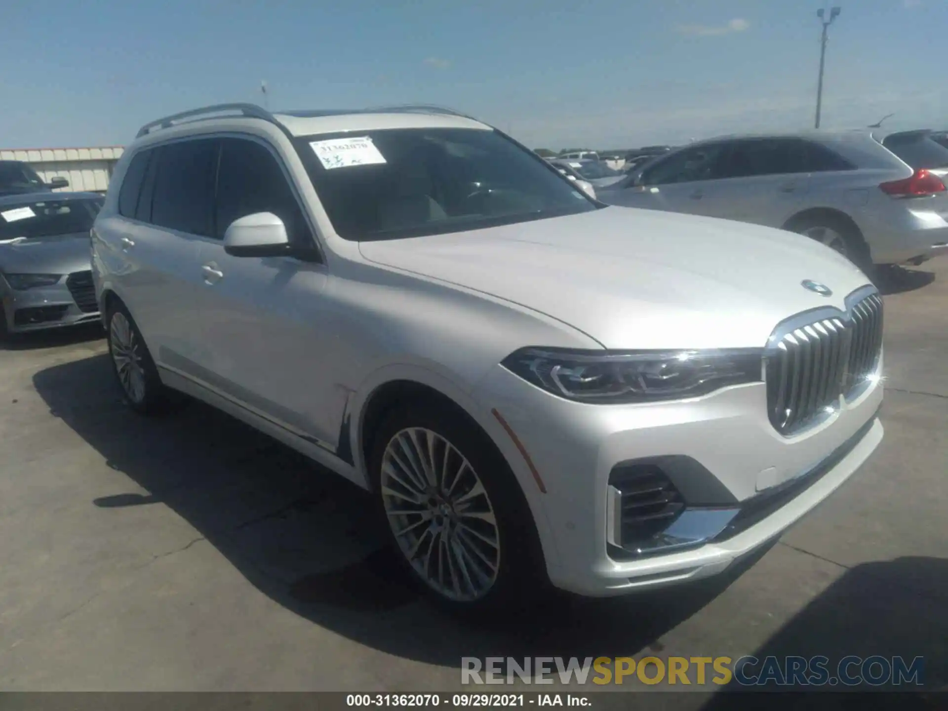 1 Фотография поврежденного автомобиля 5UXCW2C06M9E54291 BMW X7 2021