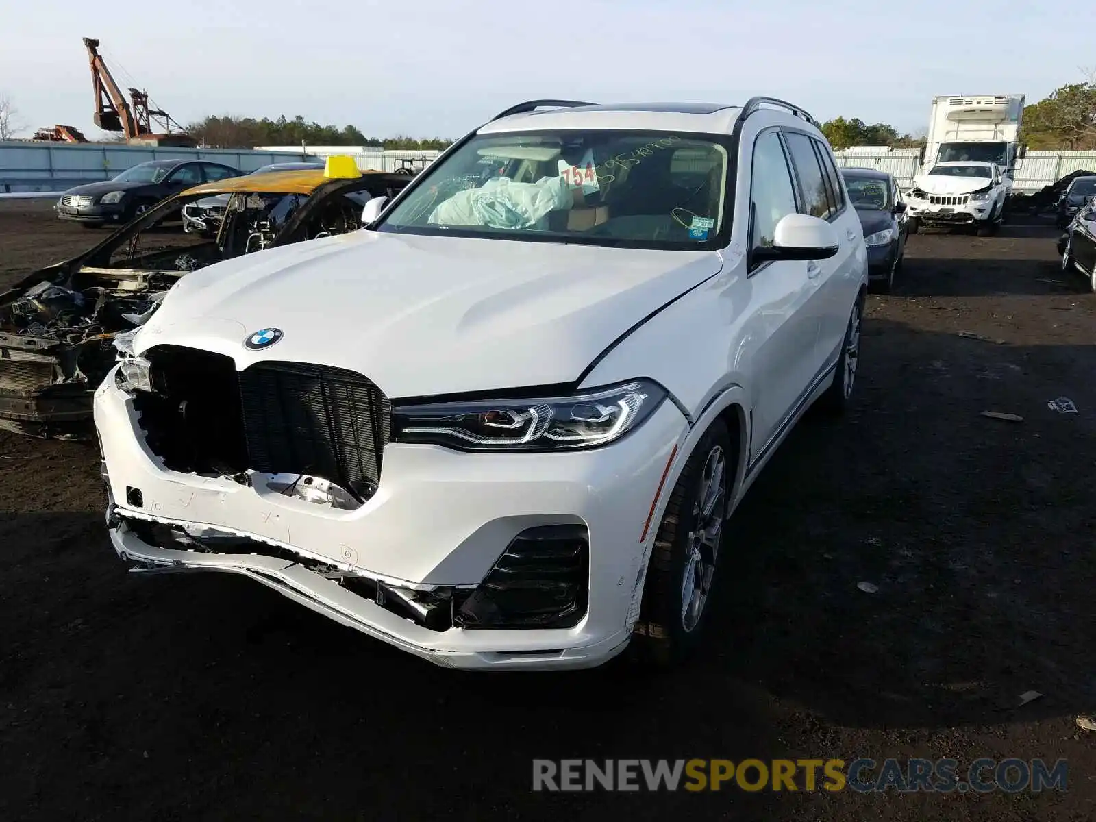 2 Фотография поврежденного автомобиля 5UXCW2C06M9F01061 BMW X7 2021