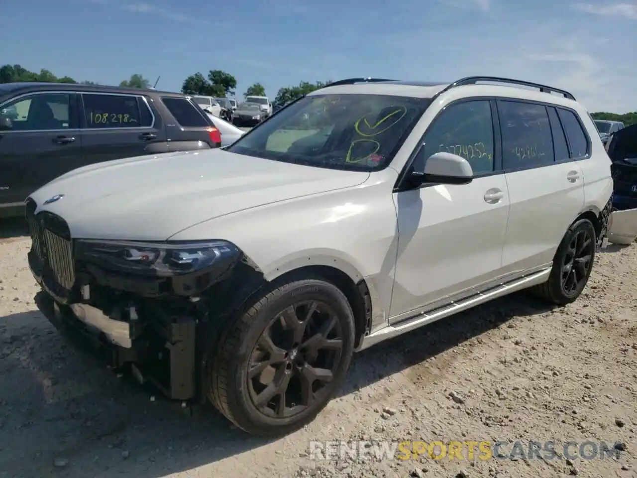 2 Фотография поврежденного автомобиля 5UXCW2C06M9F14571 BMW X7 2021