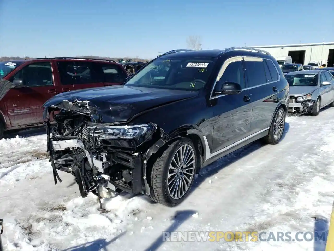 2 Фотография поврежденного автомобиля 5UXCW2C06M9G06747 BMW X7 2021