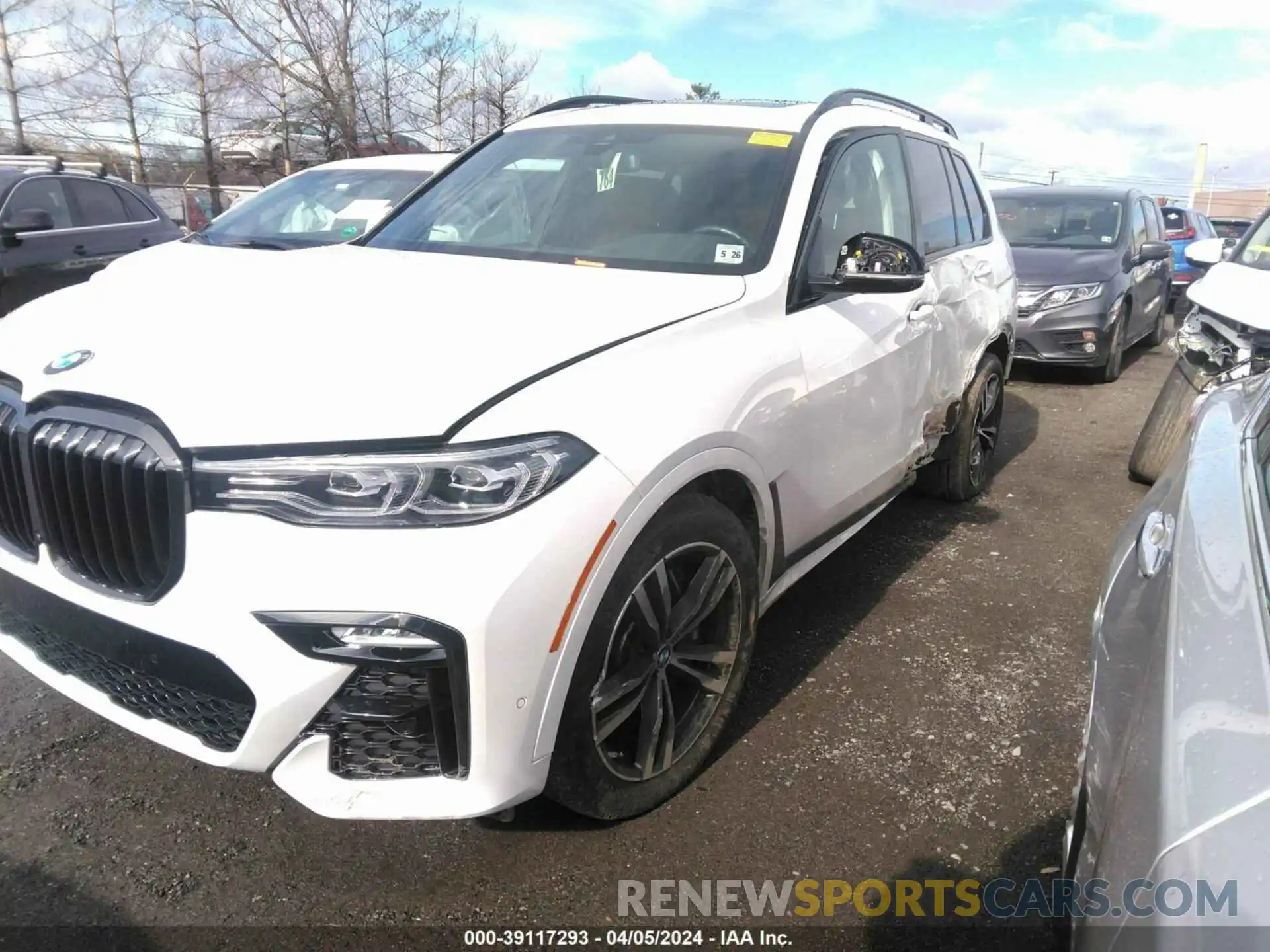 2 Photograph of a damaged car 5UXCW2C06M9H11594 BMW X7 2021