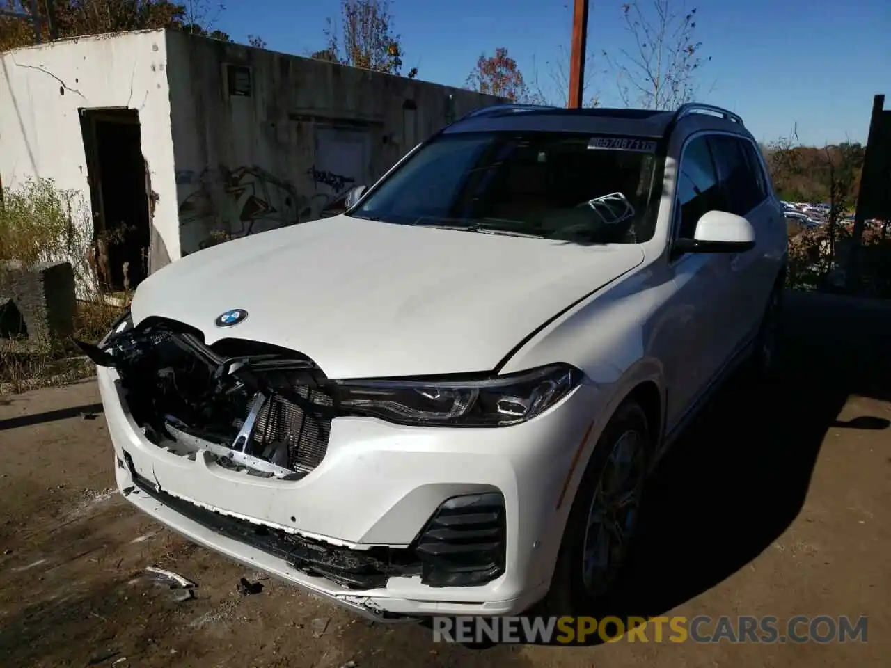 2 Photograph of a damaged car 5UXCW2C06M9H12051 BMW X7 2021