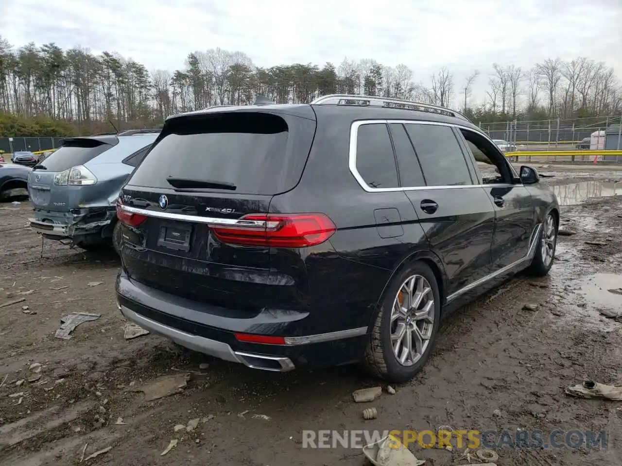 4 Фотография поврежденного автомобиля 5UXCW2C07M9D91637 BMW X7 2021