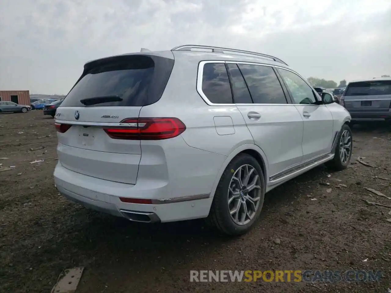 4 Фотография поврежденного автомобиля 5UXCW2C07M9F67134 BMW X7 2021