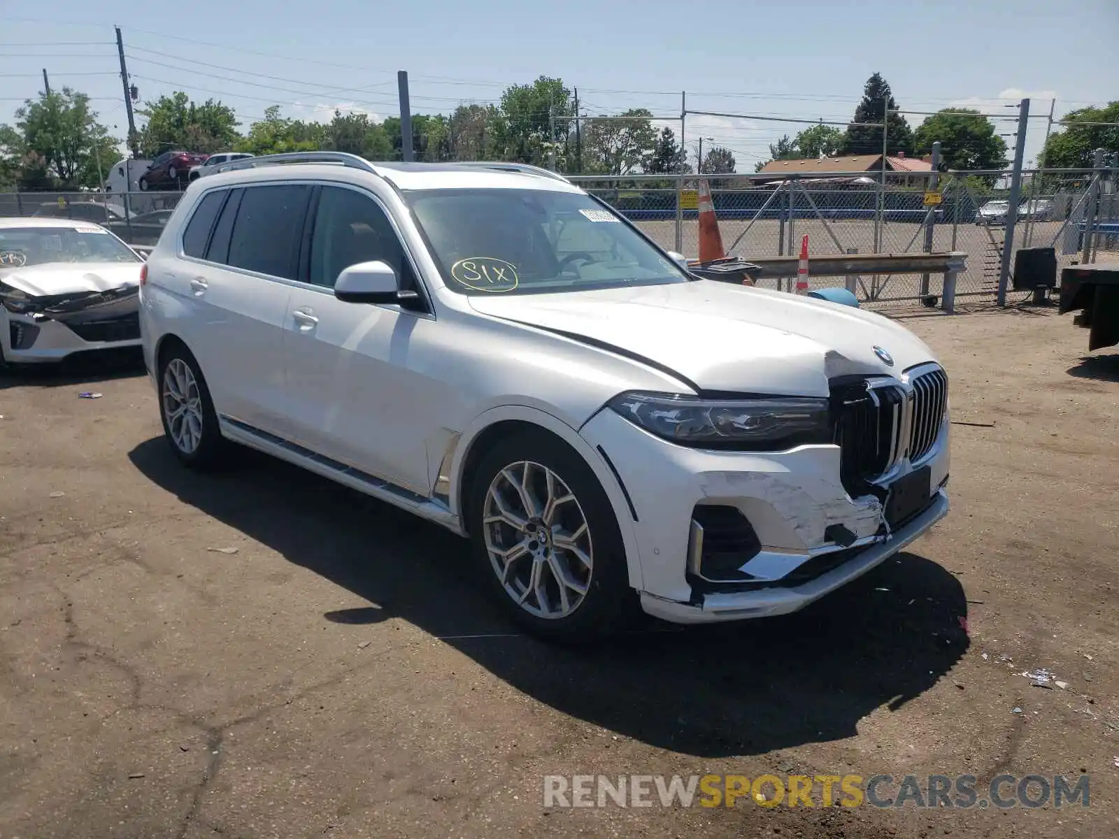 1 Фотография поврежденного автомобиля 5UXCW2C07M9F67408 BMW X7 2021