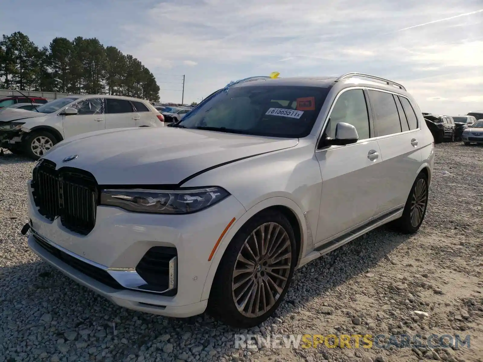 2 Photograph of a damaged car 5UXCW2C07M9G44505 BMW X7 2021