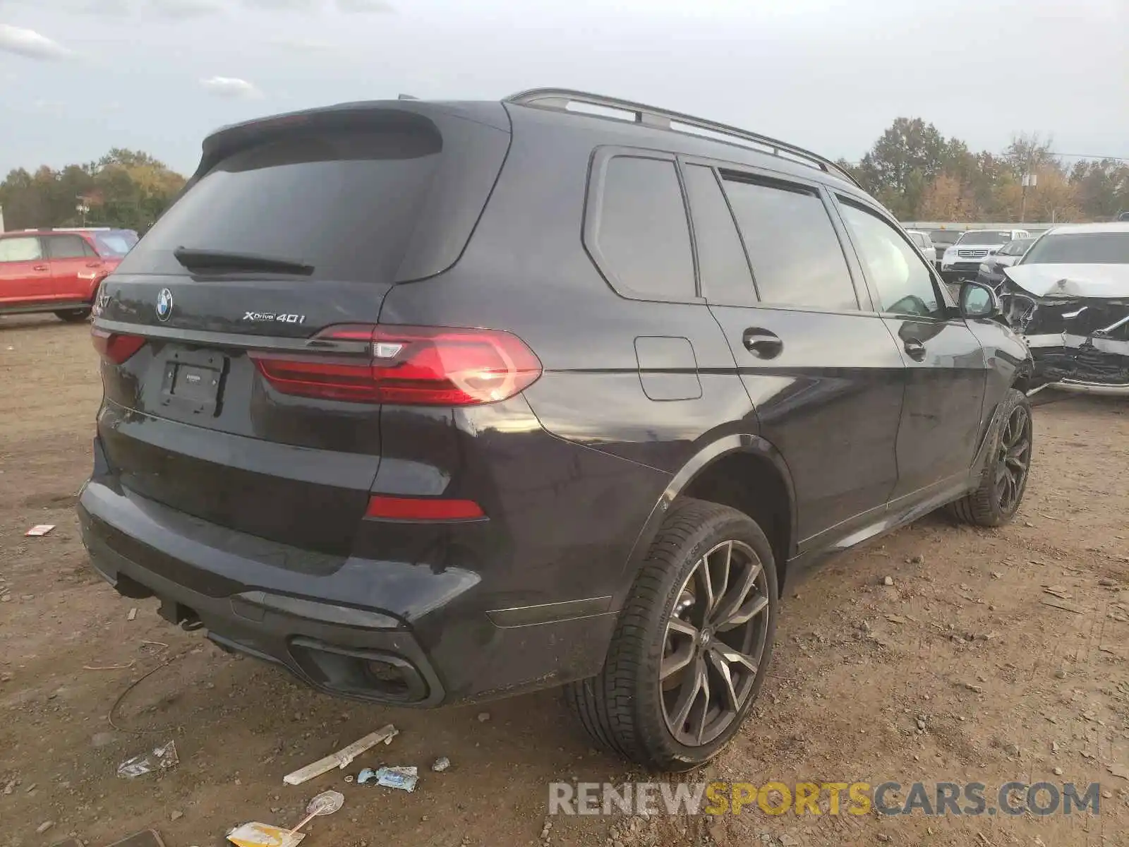 4 Фотография поврежденного автомобиля 5UXCW2C08M9G73673 BMW X7 2021