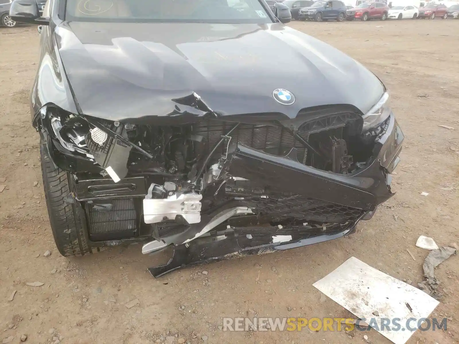 9 Photograph of a damaged car 5UXCW2C08M9G73673 BMW X7 2021