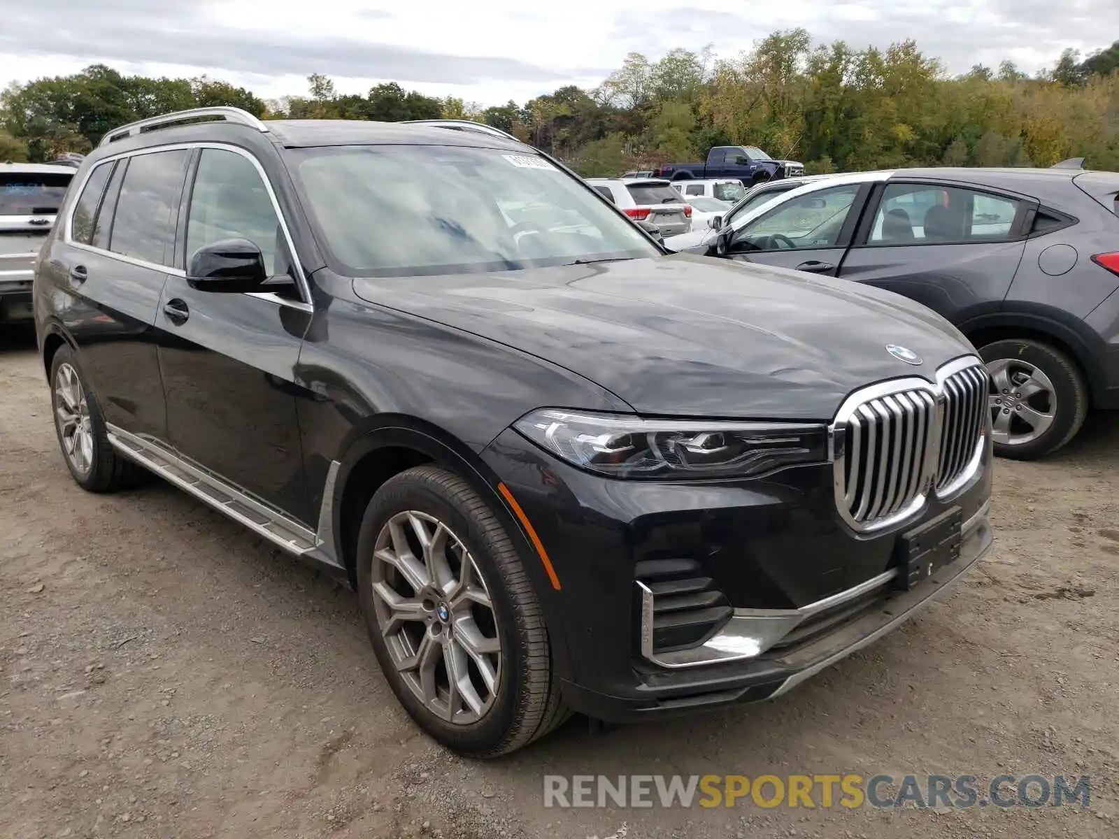 1 Photograph of a damaged car 5UXCW2C09M9G59703 BMW X7 2021