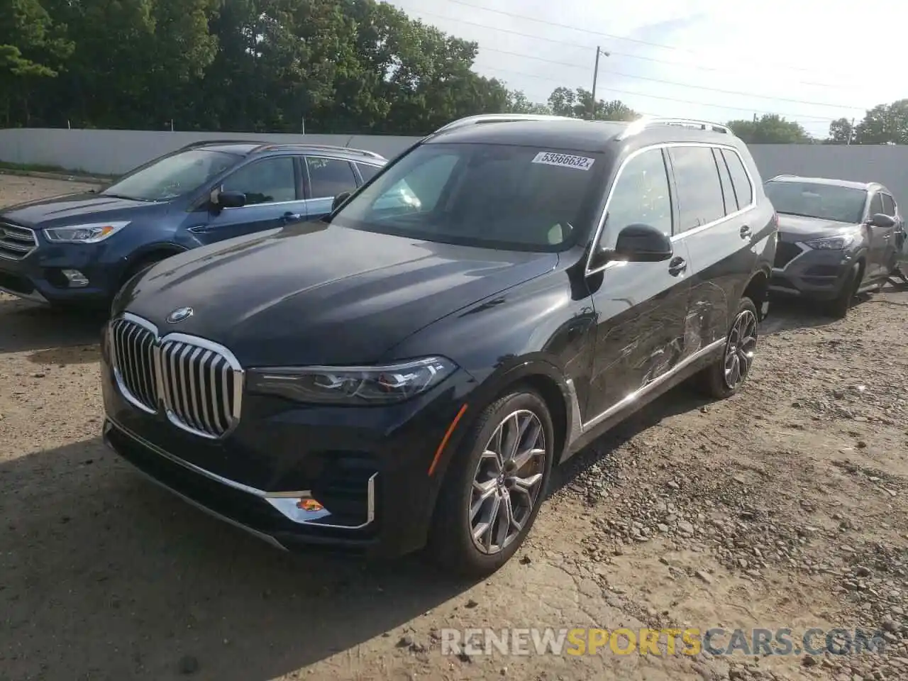 2 Фотография поврежденного автомобиля 5UXCW2C09M9H14375 BMW X7 2021