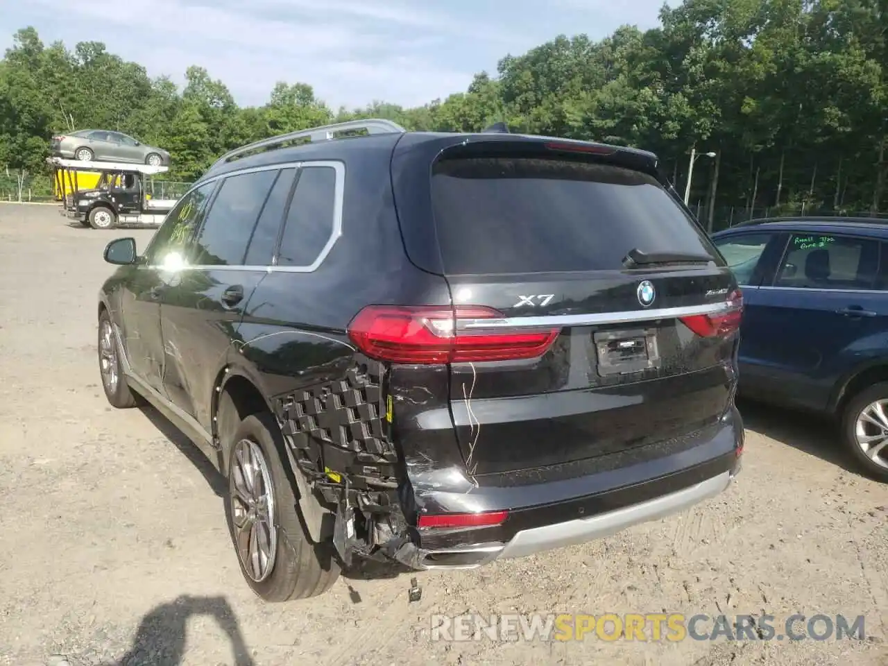 3 Фотография поврежденного автомобиля 5UXCW2C09M9H14375 BMW X7 2021