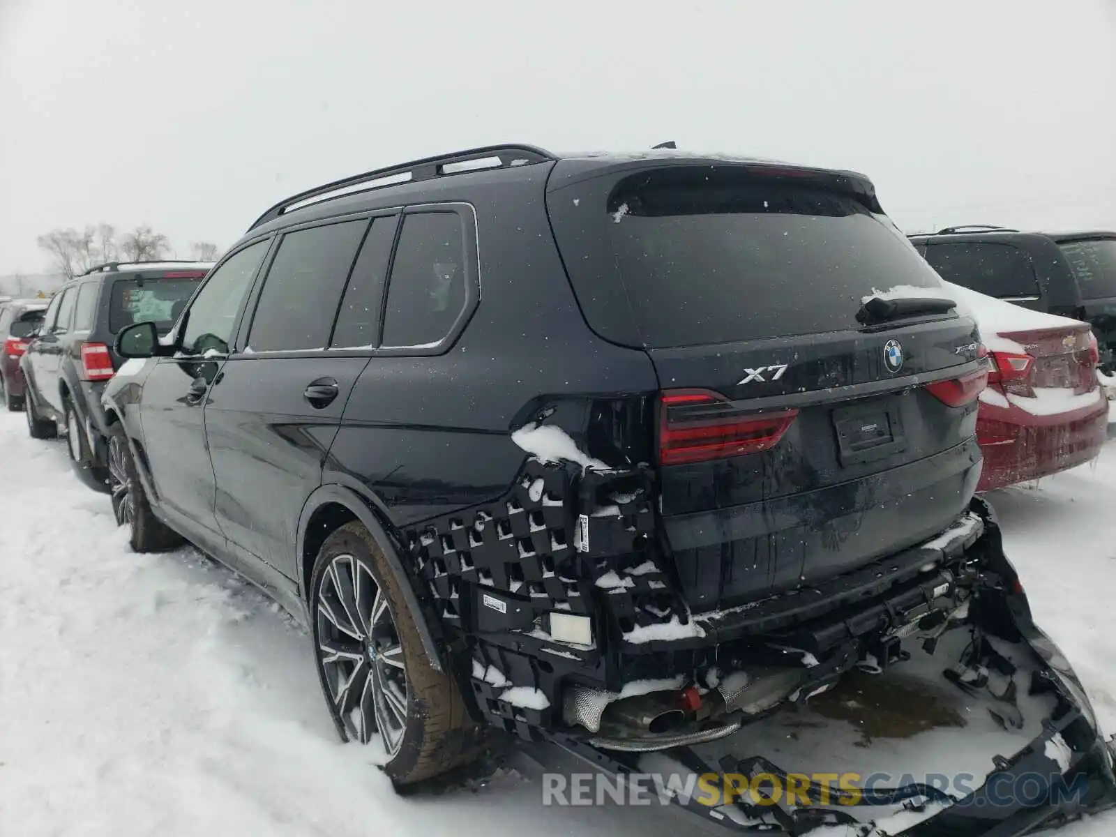 3 Фотография поврежденного автомобиля 5UXCW2C0XM9E95359 BMW X7 2021