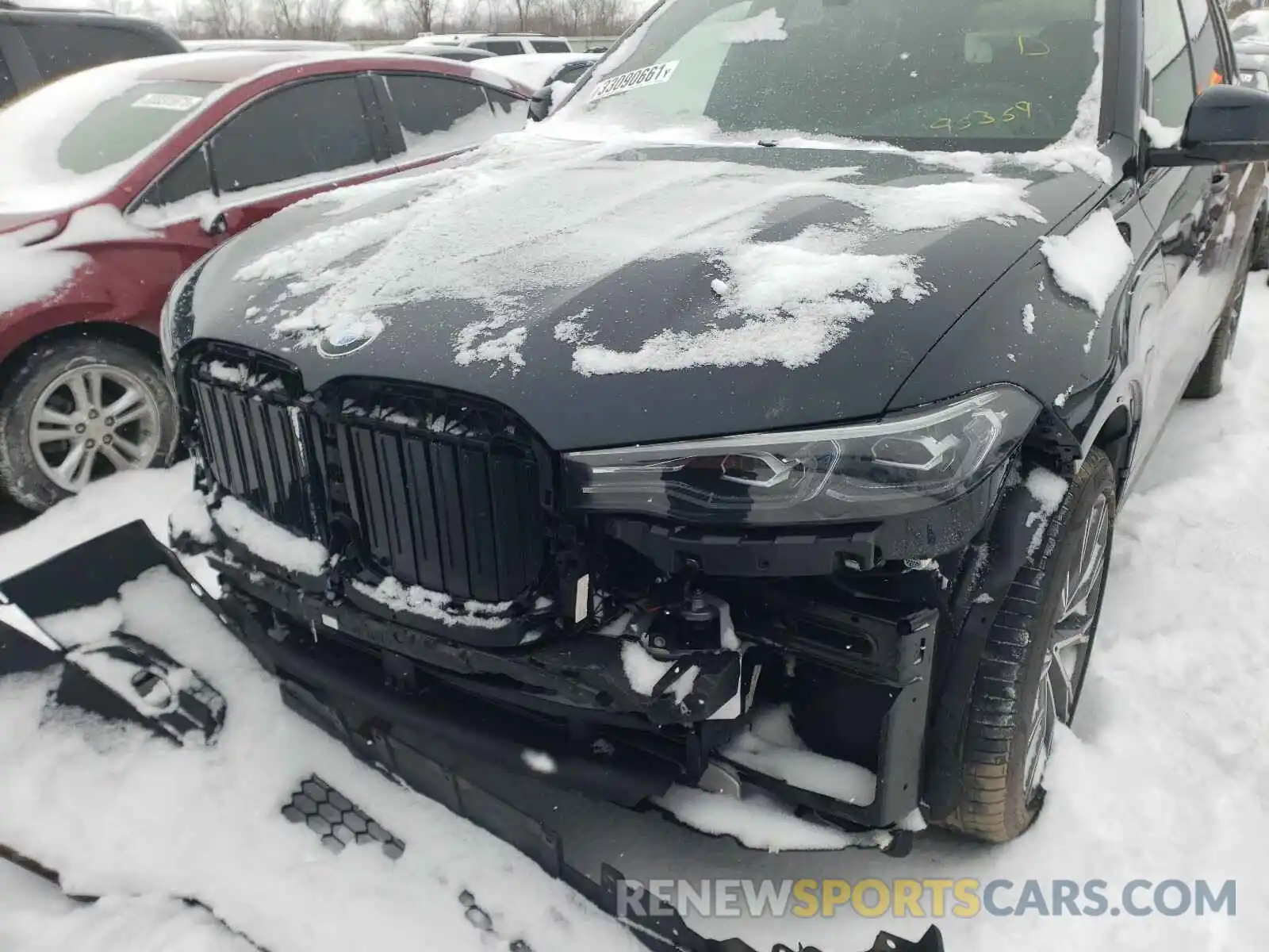 9 Фотография поврежденного автомобиля 5UXCW2C0XM9E95359 BMW X7 2021