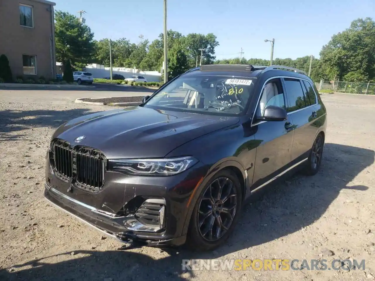 2 Photograph of a damaged car 5UXCW2C0XM9H15423 BMW X7 2021