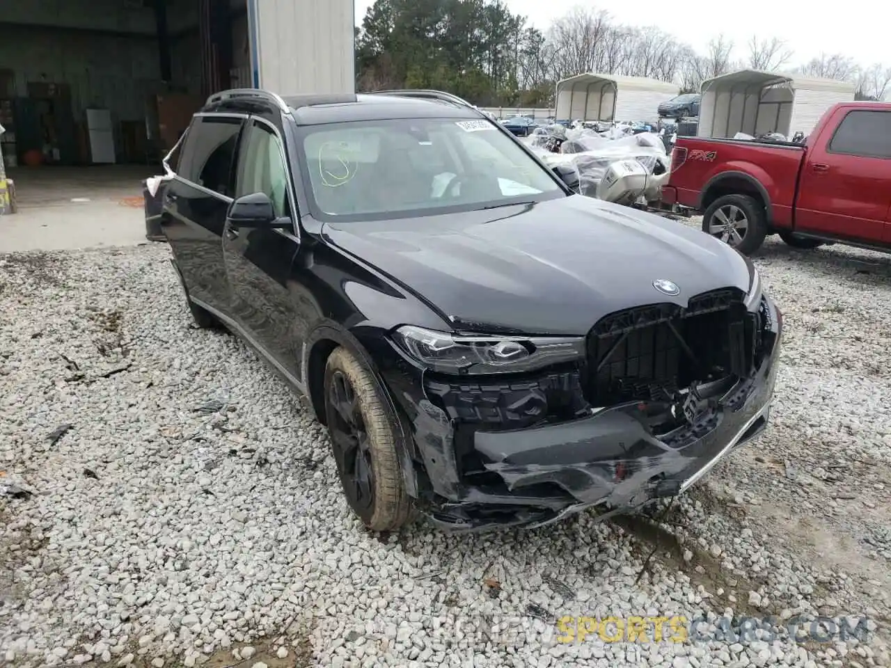 1 Photograph of a damaged car 5UXCW2C0XM9H82202 BMW X7 2021