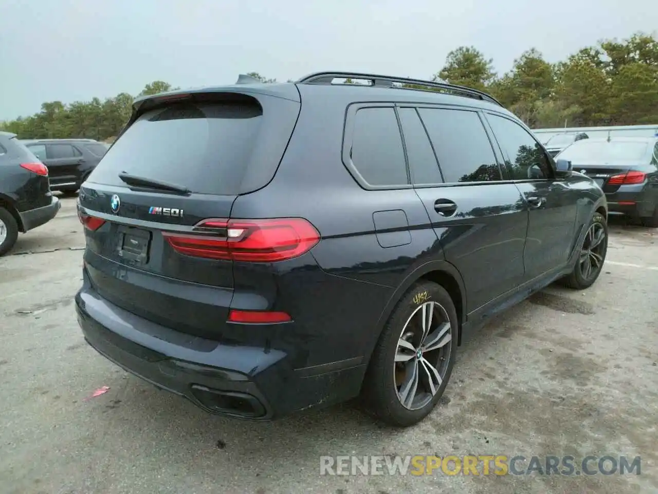 4 Фотография поврежденного автомобиля 5UXCX6C02M9G05423 BMW X7 2021