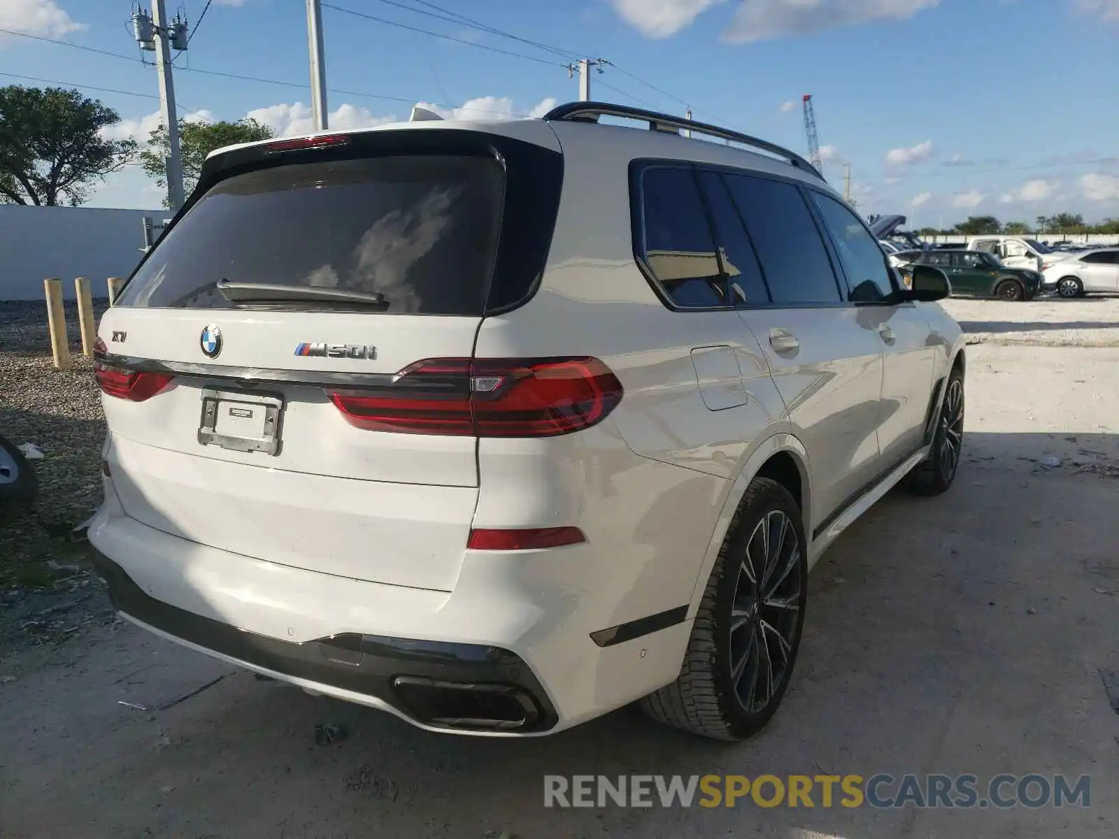 4 Фотография поврежденного автомобиля 5UXCX6C07M9D74809 BMW X7 2021