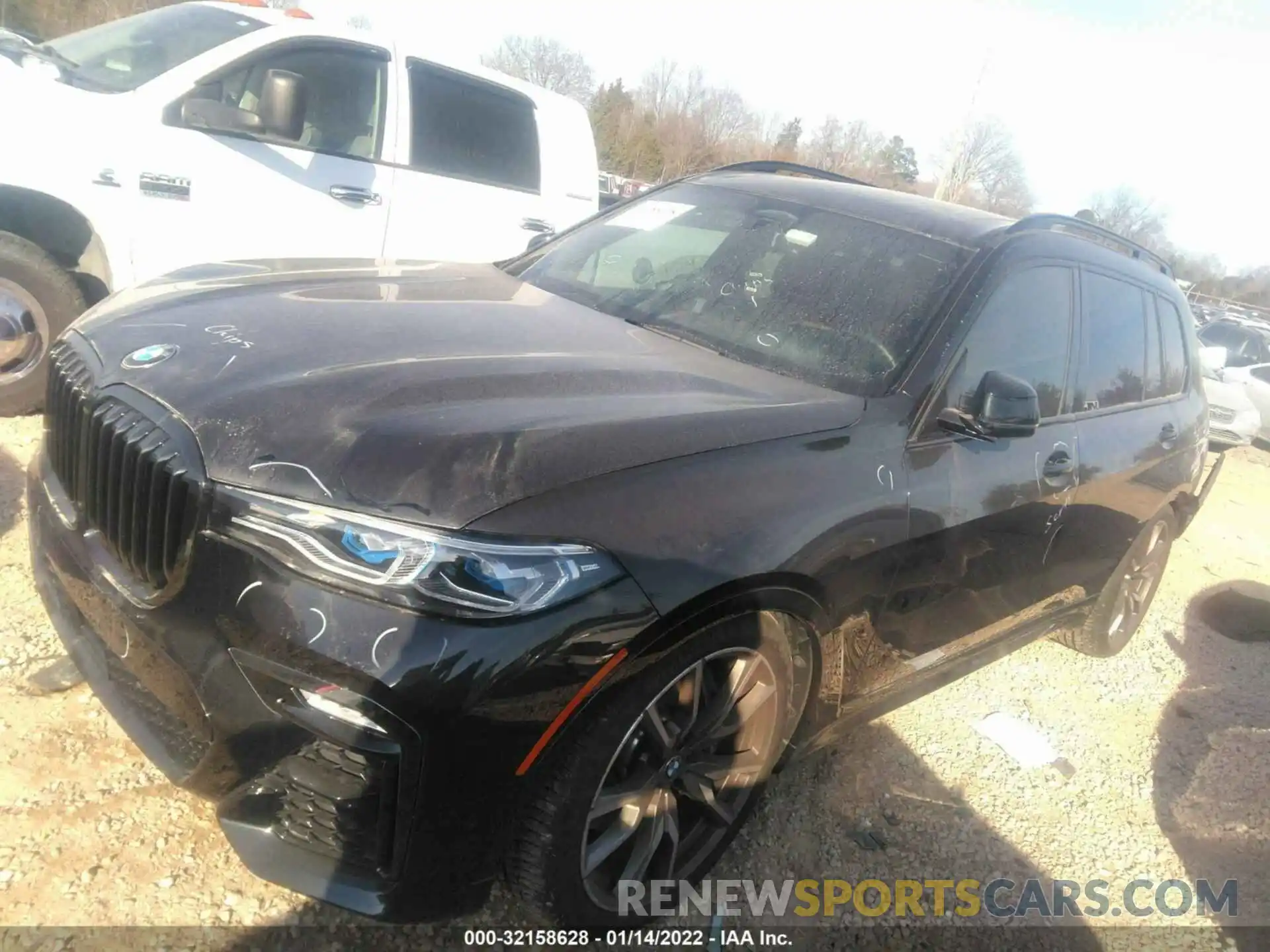 2 Photograph of a damaged car 5UXCX6C07M9H03539 BMW X7 2021